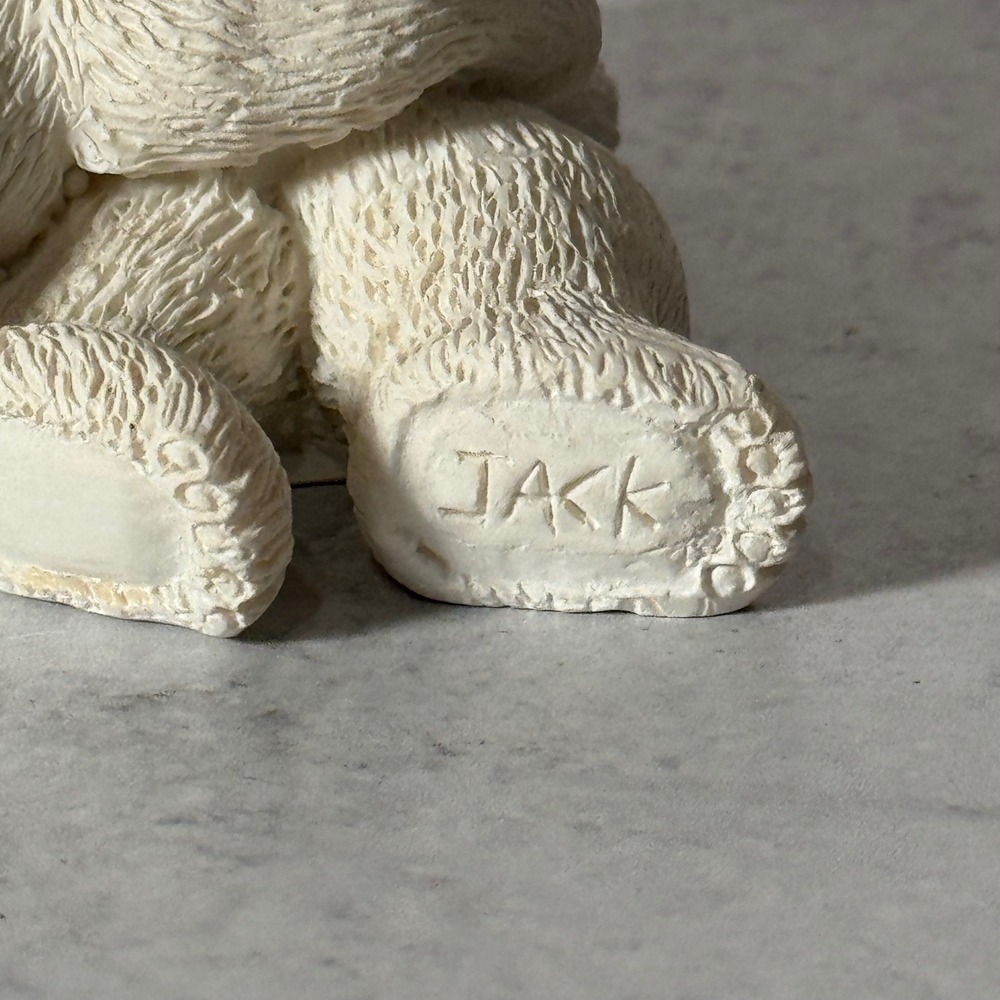 Alaska Polar Pals Jack Jill Polar Bear Resin Figurine Sculpture Twin Cubs Bears - Picture 6 of 15